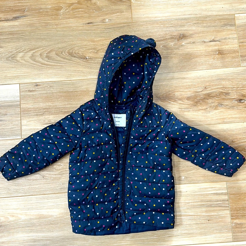 Old Navy toddler girls winter coat